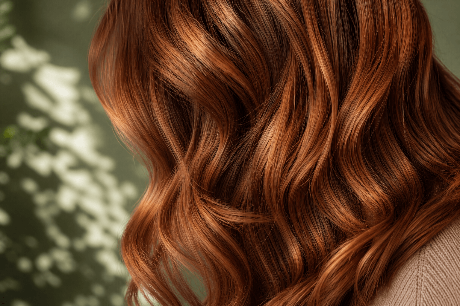 Copper red dimensional color